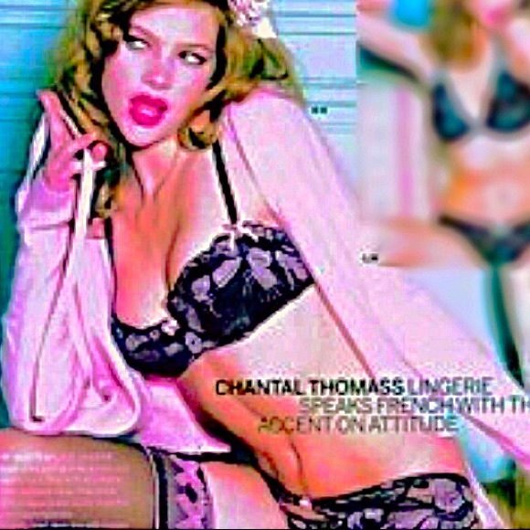 4 Pc Chantal Thomass Bra Set - Picture 15 of 15